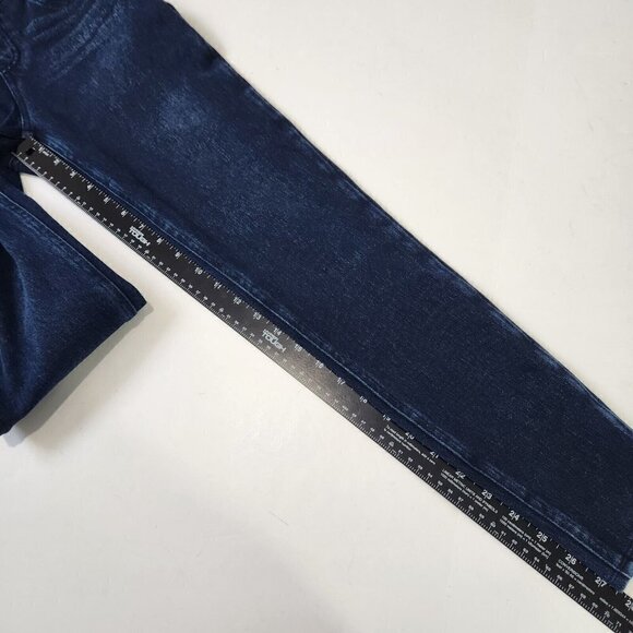 SPANX Jean-ish Leggings Womens Medium 20018R Slimming Stretch Pull On Shaping - Picture 6 of 11